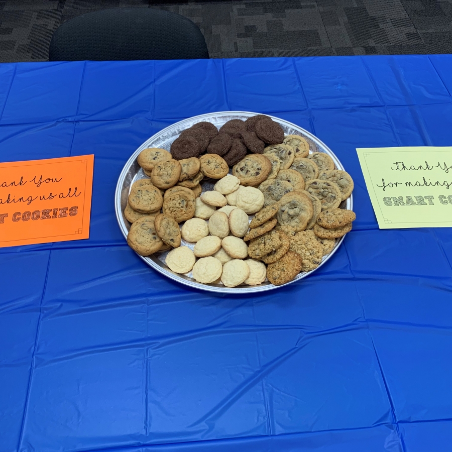 tray of cookies